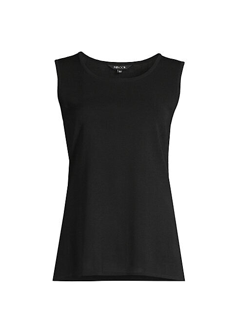 Ribbed Sleeveless Knit Top