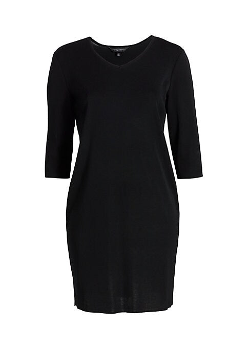Chic V-Neck Sheath Dress