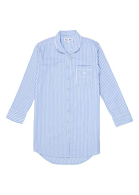 Cozy Striped Sleep Shirt