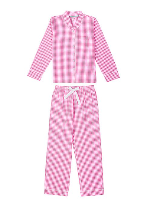 Chic Gingham Pajama Set