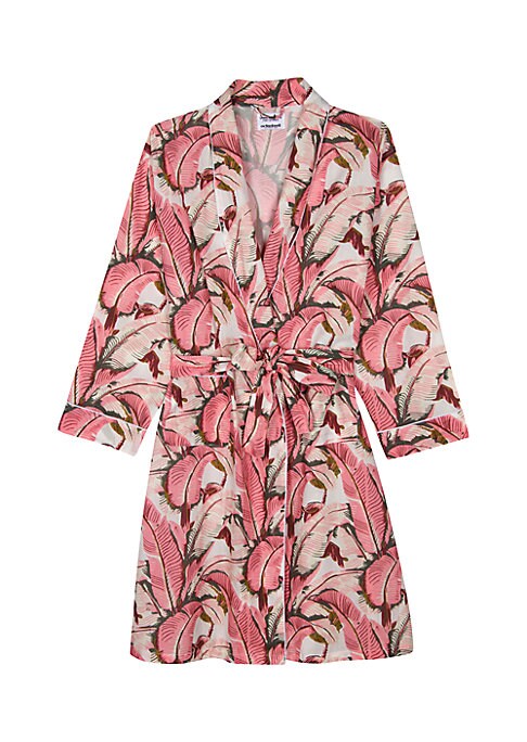 Tropical Leaf Sleep Robe