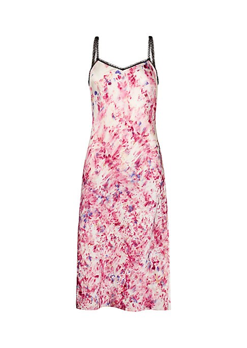 Lace-Trimmed Floral Elegance