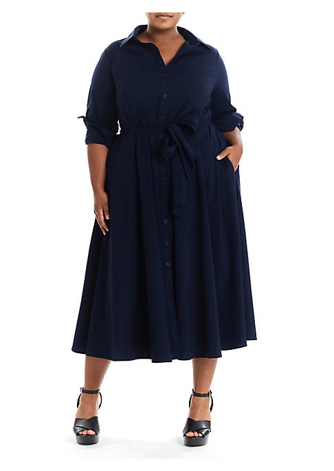 Essential Button-Up Dress