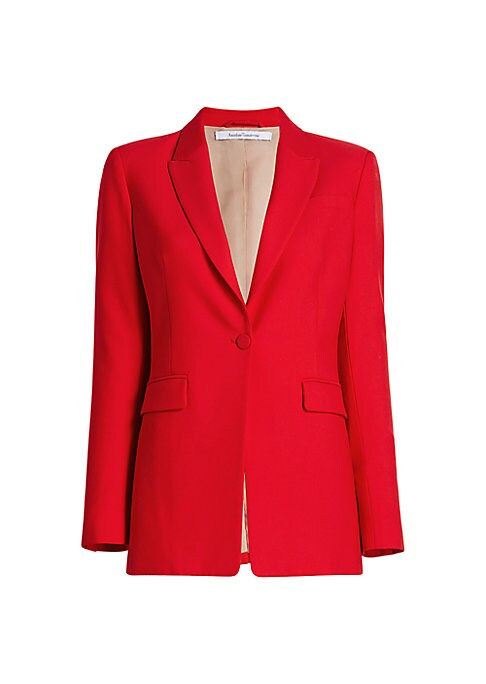 Elegant Merino Wool Blazer