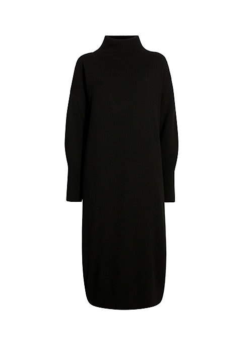 Textured Funnel Knit Dress
