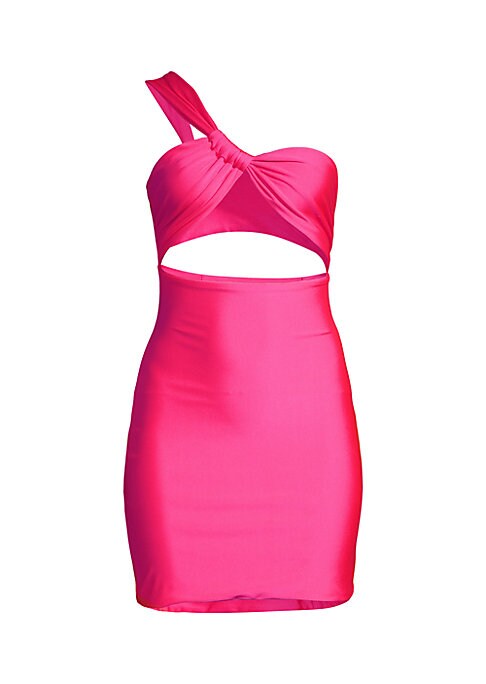 Twist & Cut Mini Dress