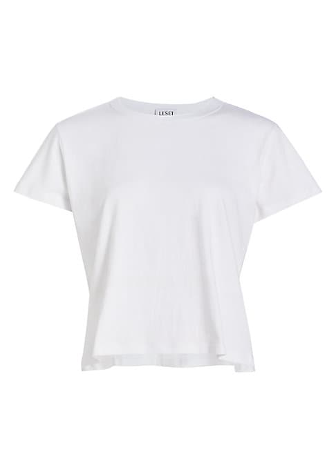 Crisp Cotton Crop Tee