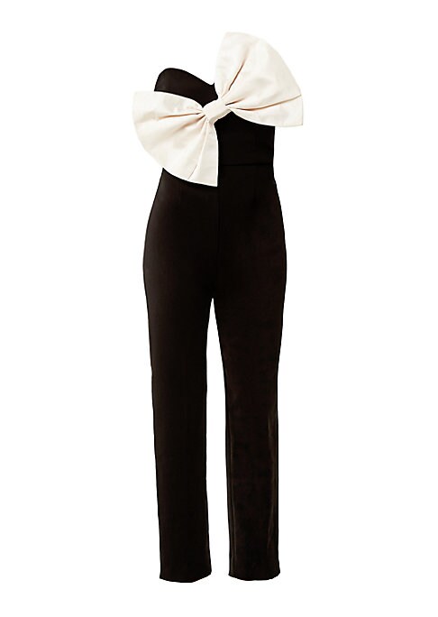 Chic Bow-Detail Jumpsuit