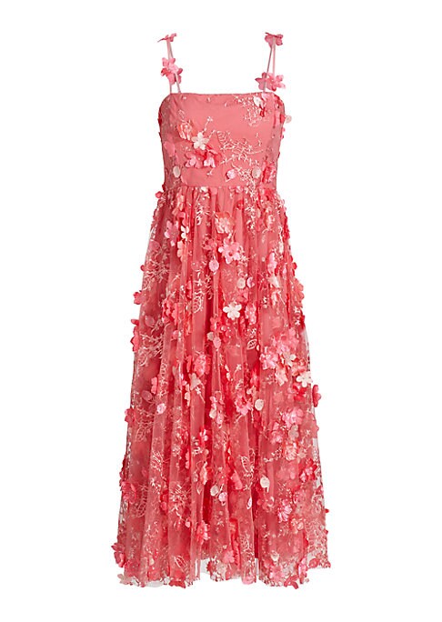 Floral Elegance Midi Dress
