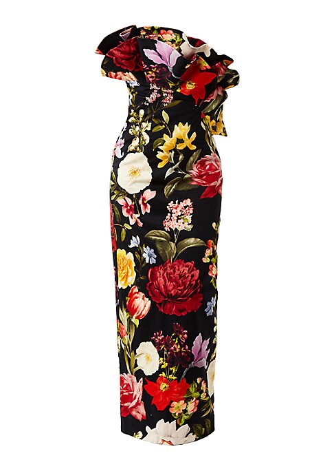 Ruffle Elegance Gown
