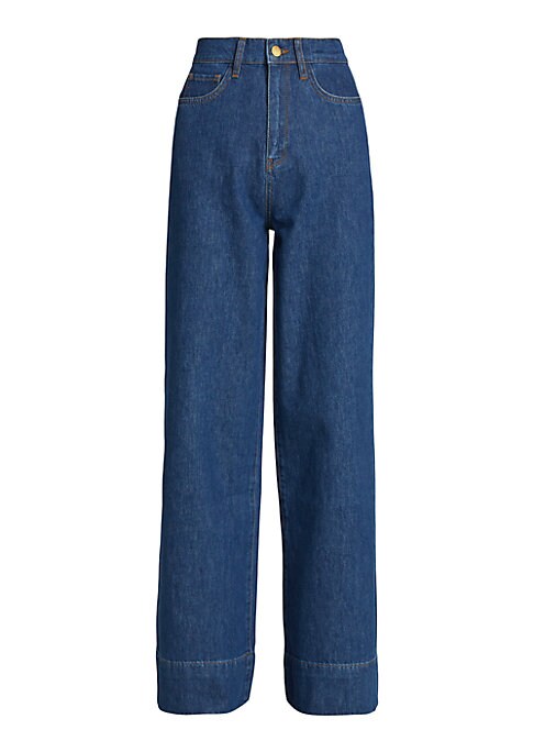 Elevated Wide-Leg Jeans