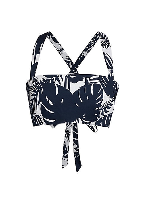 Chic Lace-Up Crop Top