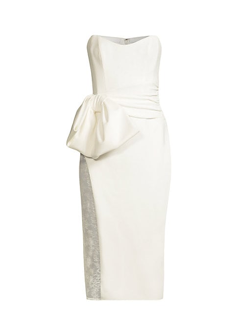 Elegant Lace Midi Dress