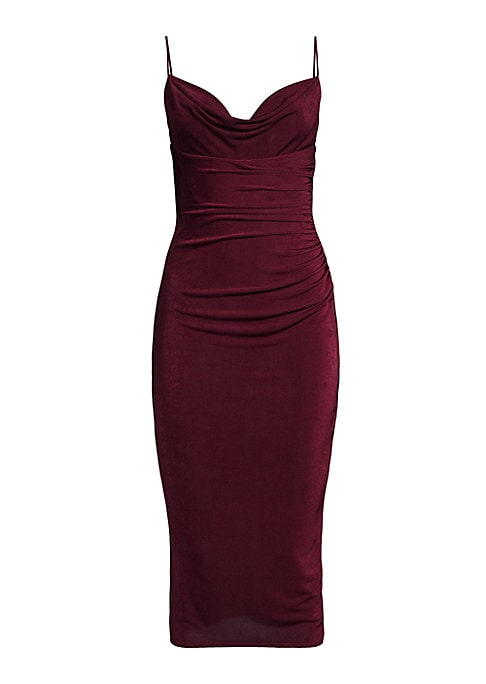 Chic Cowl Bodycon Dress