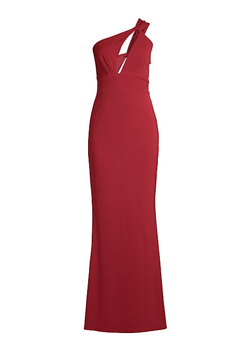 Chic One-Shoulder Gown