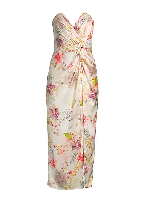 Floral Elegance Midi Dress