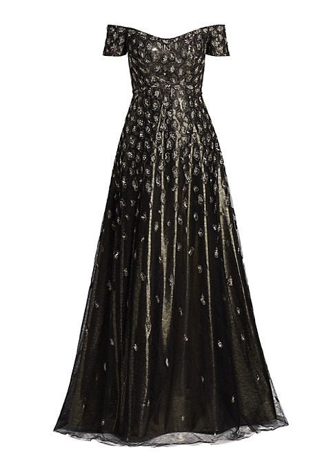 Chic Off-Shoulder Elegance