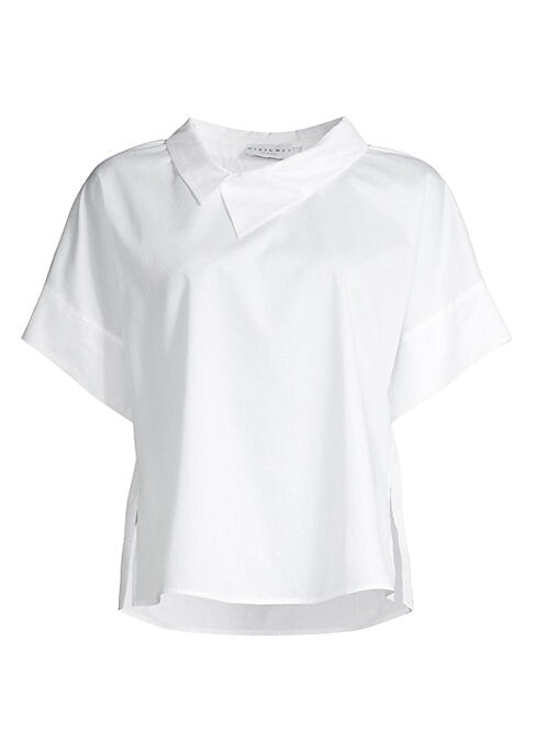 Chic Asymmetric Cotton Top