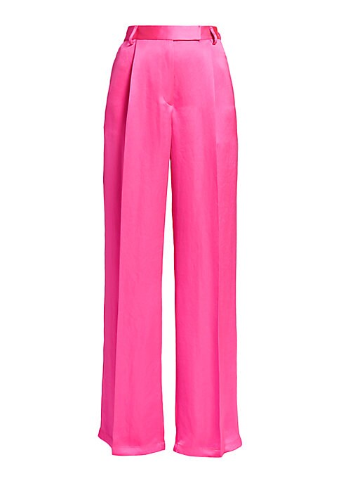 Pleated Luxurious Wide Trousers