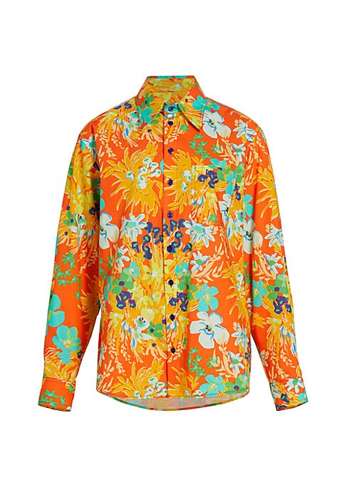 Blooming Button-Up