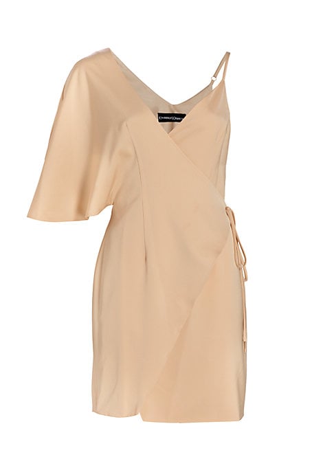 Chic Flutter Wrap Dress