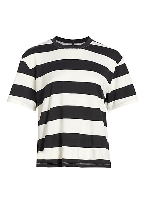 Striped Crewneck Tee