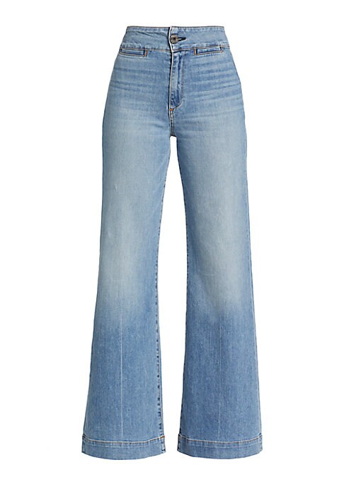 Comfy Stretch Denim Trousers