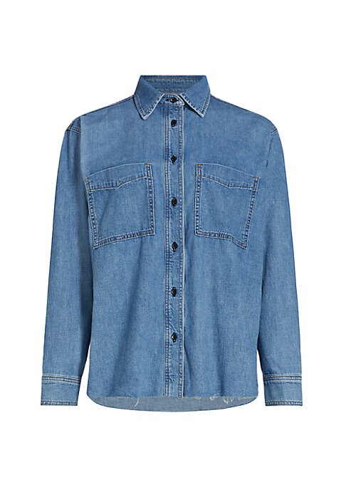 Luxe Denim Overshirt