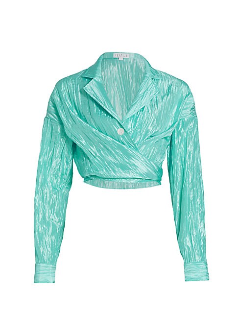 Taffeta Tie Top