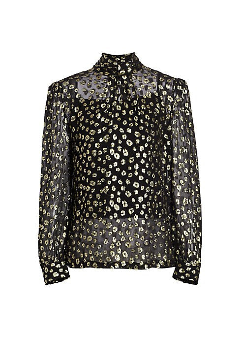 Luxe Tie-Front Blouse