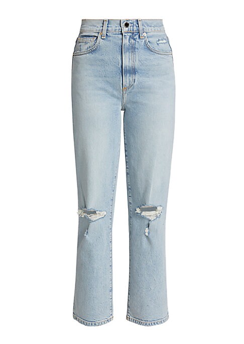 Chic High-Rise Ankle Jeans