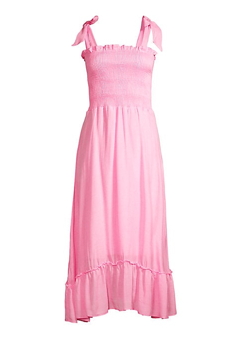 Chic Smocked Midi Delight