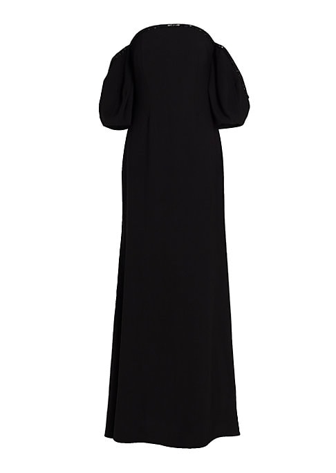 Elegance in Beads Gown