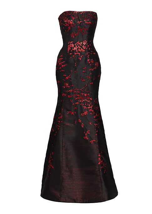 Leafy Elegance Gown
