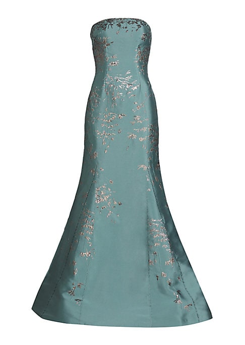 Elegant Floral Mermaid Dress