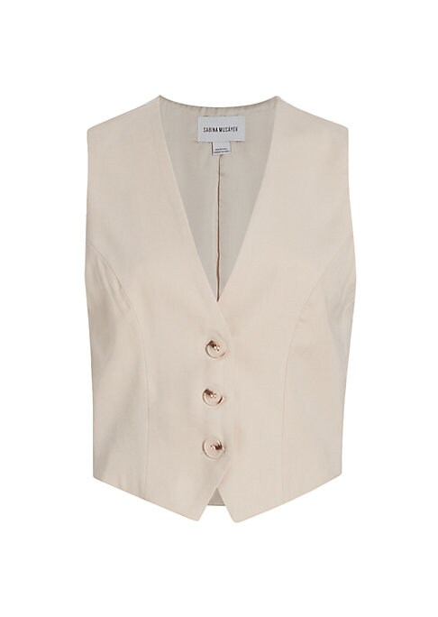 Chic Cropped Button Top