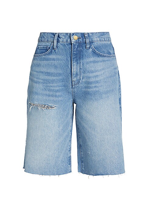 Denim Fade Bermuda Shorts