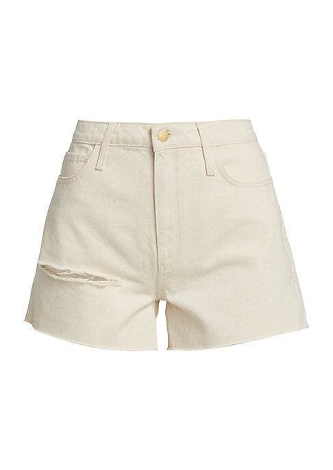 Distressed Organic Shorts