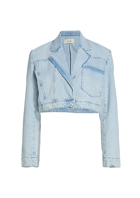 Chic Cropped Denim Jacket