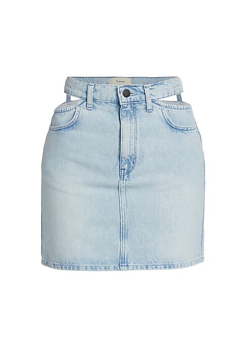 Cut-Out High-Waist Skirt
