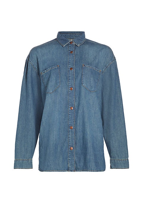 Crisp Cotton Oversized Shirt
