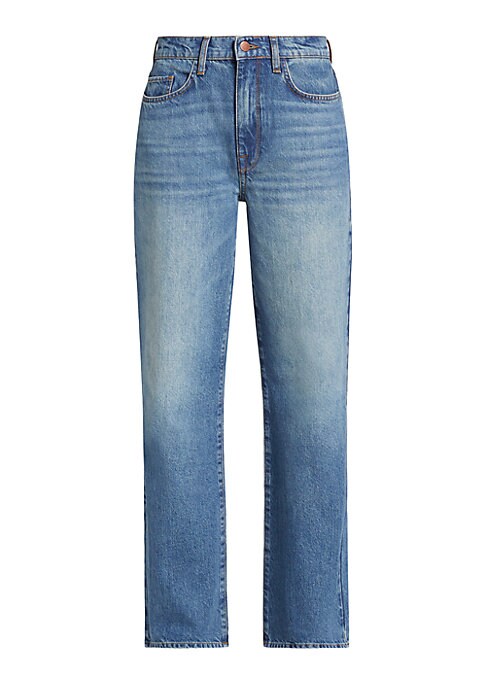 Gradient High-Rise Baggy Denim