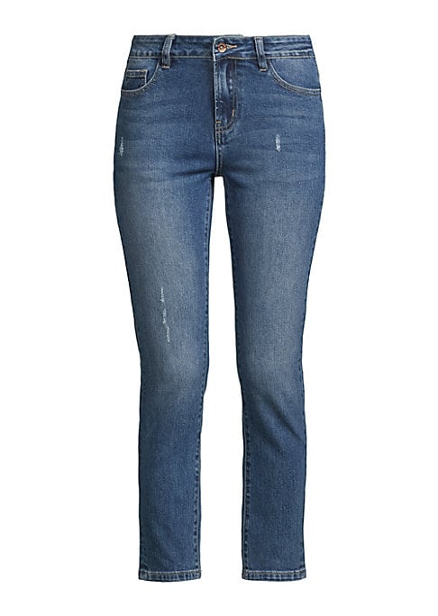 Cropped Stretch Slim Jeans