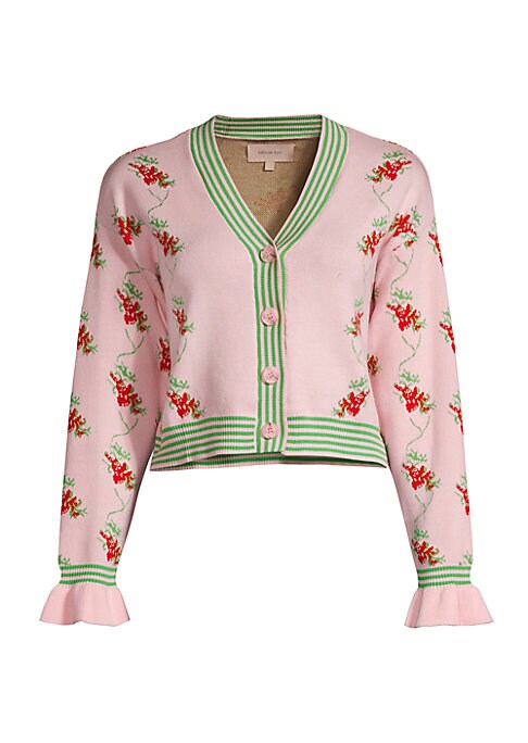 Petal Ruffle Cardigan