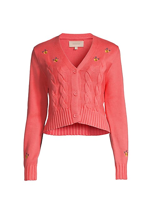Floral Ruffle Cardigan