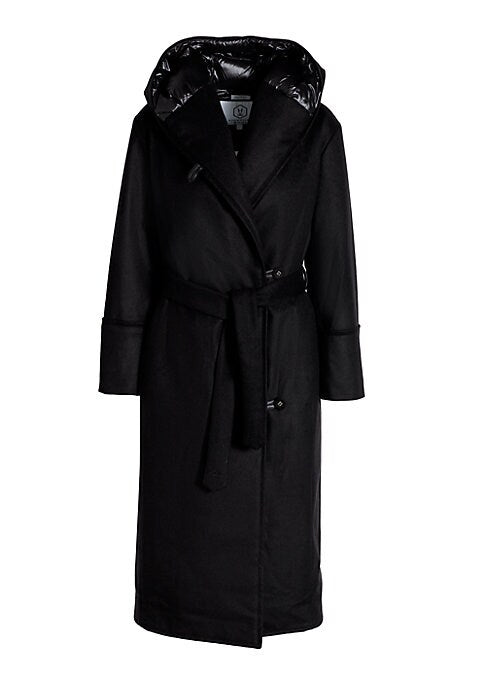 Cozy Down Wrap Coat