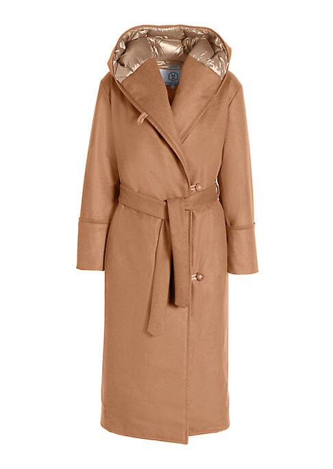 Cozy Down Wrap Coat