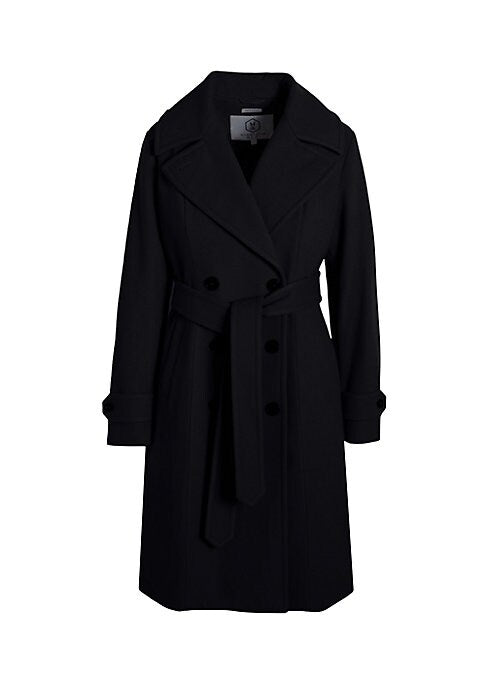 Luxe Down Wool Coat