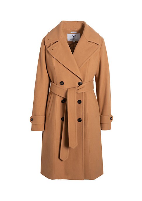 Luxurious Down Wool Coat