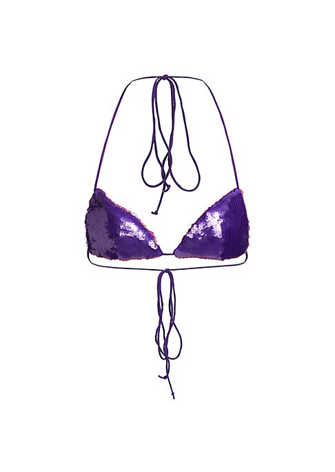 Gleaming Bra with Tie Back